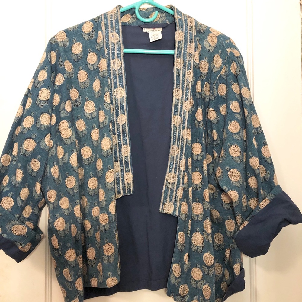 Comfortable and Sophisticated Open Jacket ANOKHI